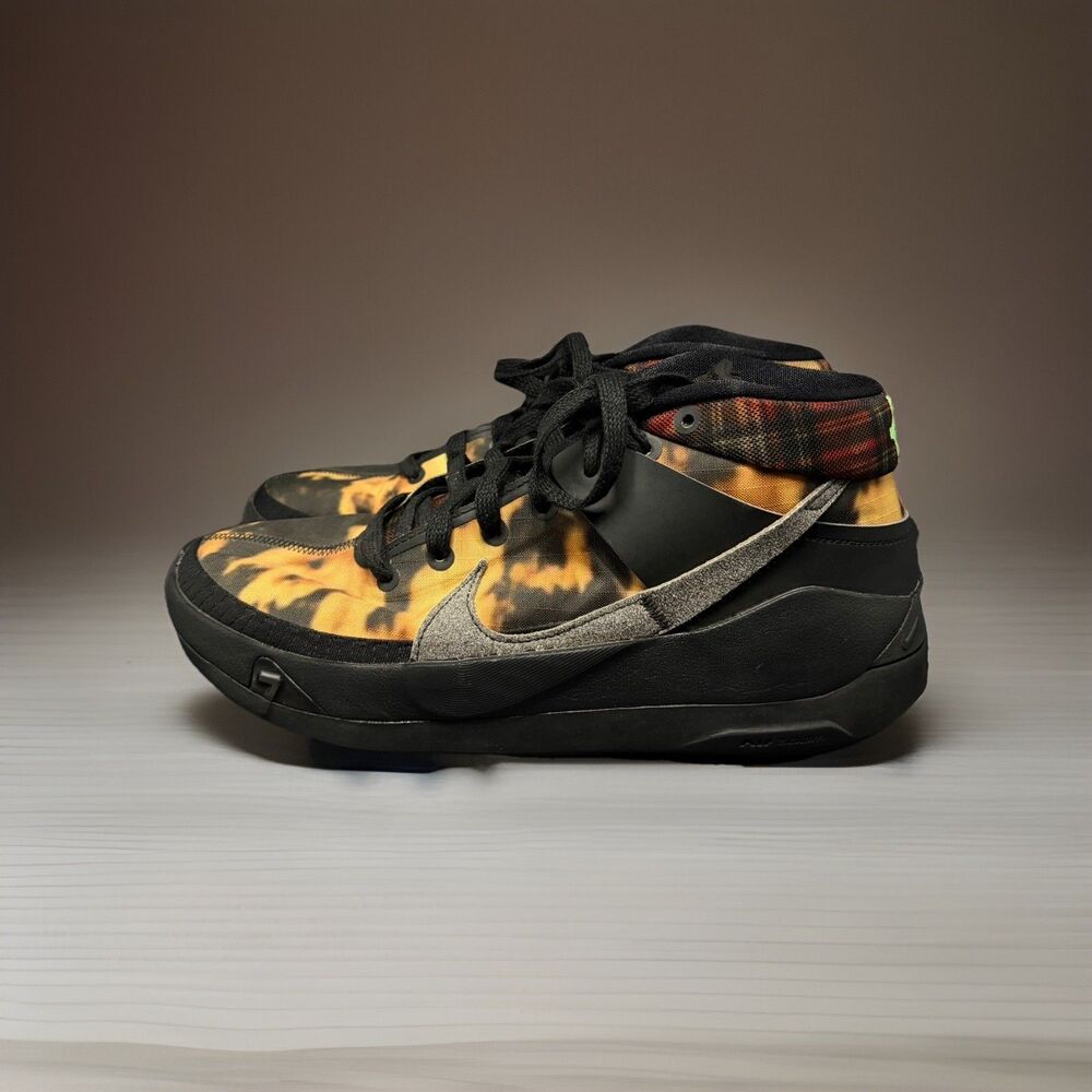 Nike Kevin Durant KD 13 Bleached Plaid Black Onyx DA0895-005 sz 7.5 Men/9 Women